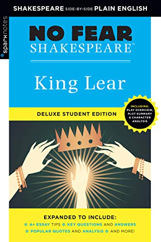 Cover of King Lear: No Fear Shakespeare Deluxe Student Edition