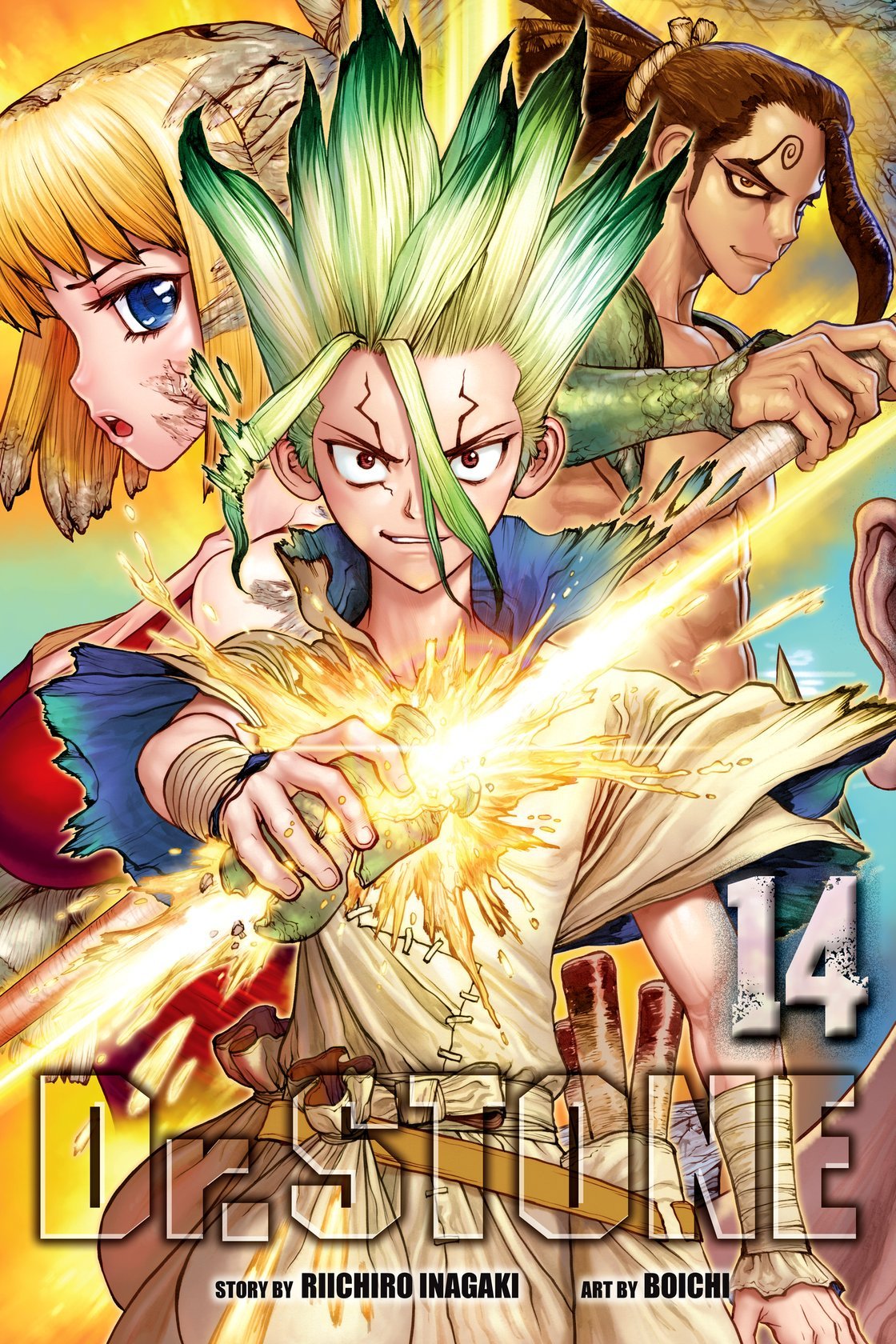 Cover of Dr. STONE, Vol. 14 : Medusa's True Face