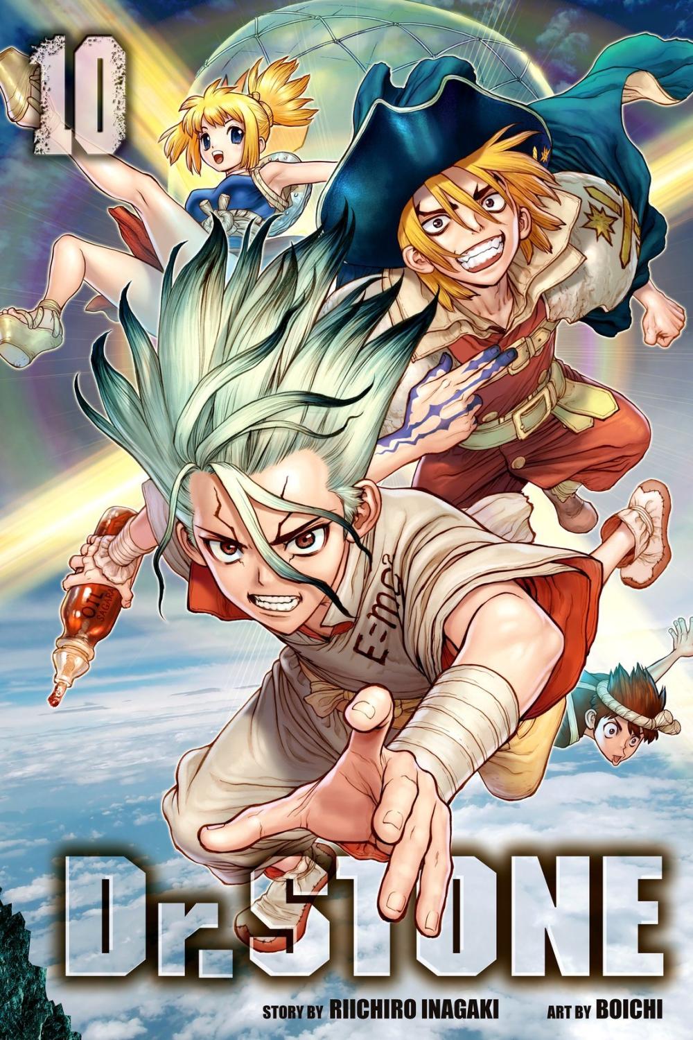 Cover of Dr. STONE, Vol. 10 : Wings of Humanity
