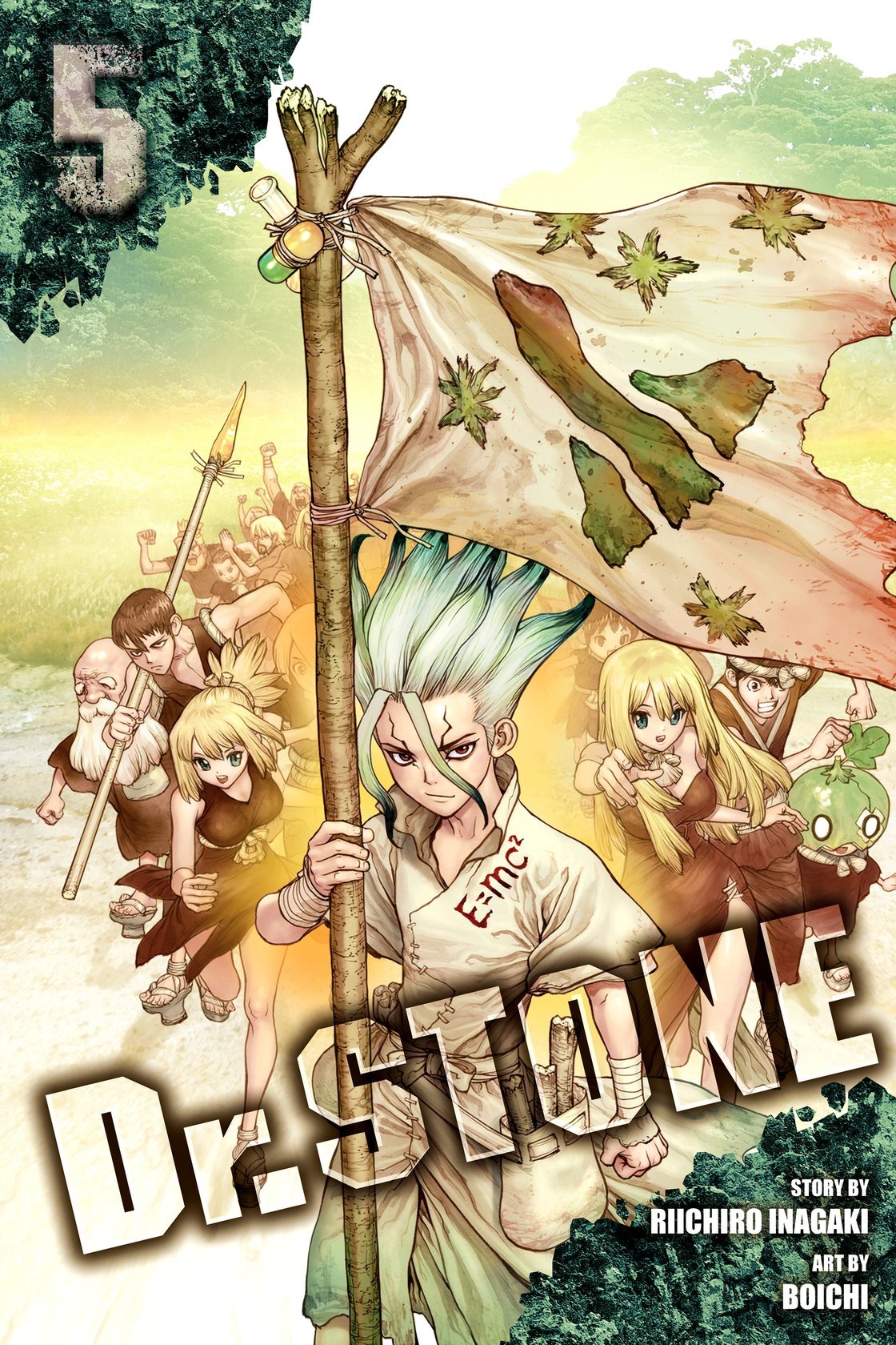 Cover of Dr. STONE, Vol. 5 : Tale for the Ages
