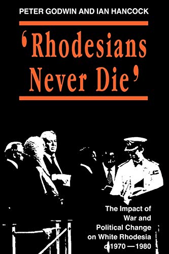 Cover of Rhodesians Never Die