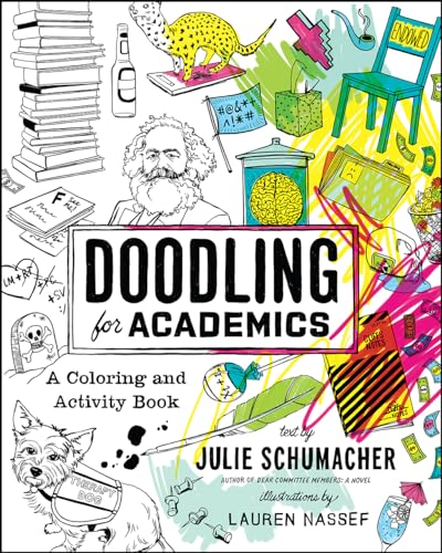 Cover of Doodling for Academics: A Coloring and Activity Book