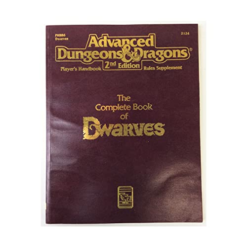 Cover of The Complete Book of Dwarves