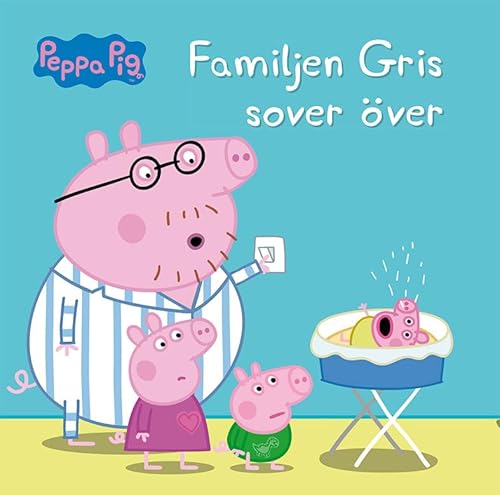 Cover of Familjen Gris sover over