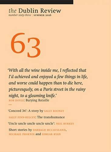 Cover of The Dublin Review, Number 63: Summer 2016