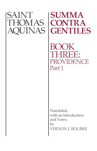 Cover of Summa Contra Gentiles: Book Three: Providence Part I