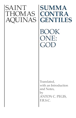 Cover of Summa Contra Gentiles: Book One: God