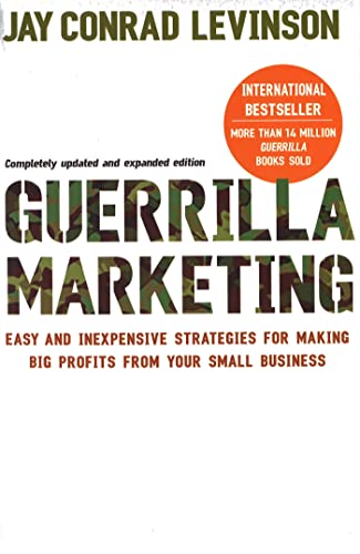 Cover of Guerrilla Marketing [Paperback] [Jan 01, 2007] JAY CONRAD LEVINSON