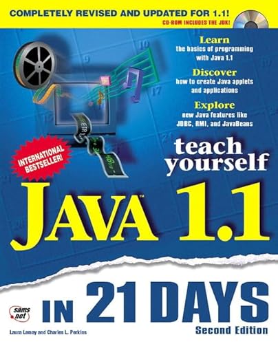 Teach Yourself Java 1.1 in 21 Days