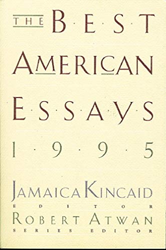 Cover of The Best American Essays 1995