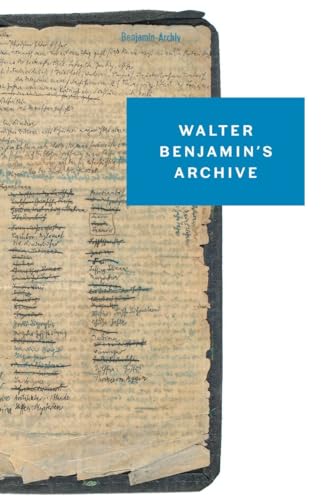 Cover of Walter Benjamin's Archive: Images, Texts, Signs