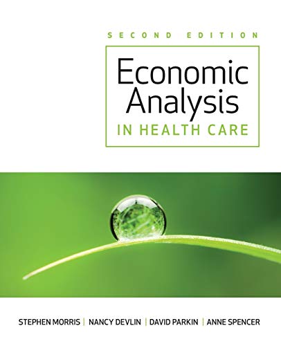 Cover of Economic Analysis in Healthcare