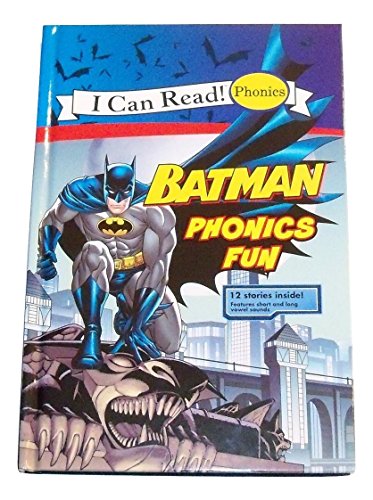 Cover of I Can Read! BATMAN PHONICS FUN 12 Story Book DC Super Hero Stories