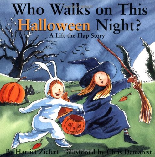 Cover of Who Walks On Halloween Night?: Holiday Lift The Flap Book