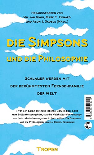 Cover of Die Simpsons und die Philosophie: Schlauer werden mit der beruhmtesten Fernsehfamilie der Welt