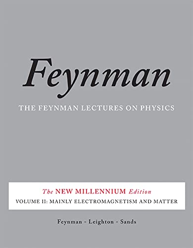 Cover of Feynman Lectures on Physics Vol 2: Mainly Electromagnetism & Matter