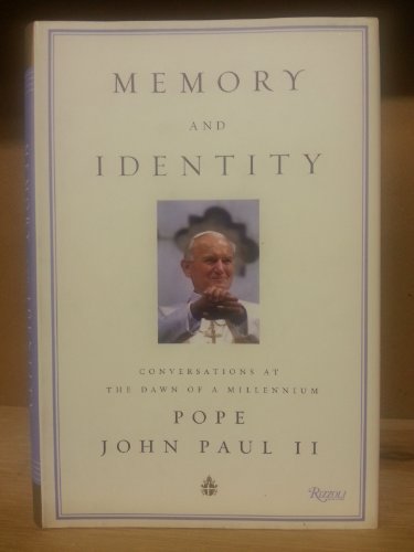 Cover of Memory and Identity: Conversations at the Dawn of a Millennium