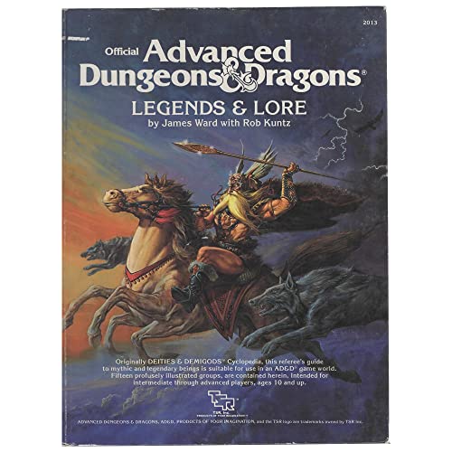 Legends and Lore: Cyclopedia of Gods and Heroes from Myth and Legend