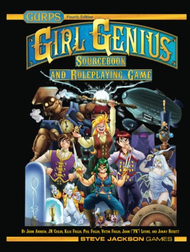Cover of Girl Genius Sourcebook and Roleplaying Game: