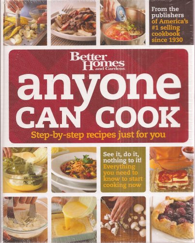 Cover of Anyone Can Cook: Step-By-Step Recipes Just for You