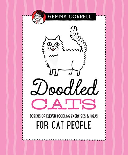 Cover of Doodled Cats: Dozens of clever doodling exercises and ideas