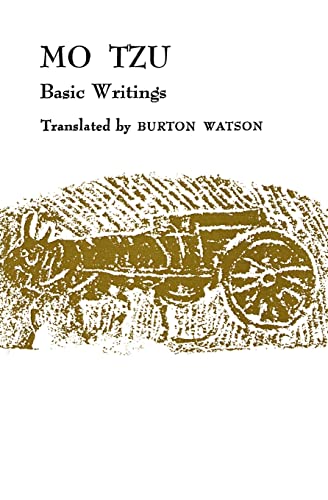 Mo Tzu: Basic Writings