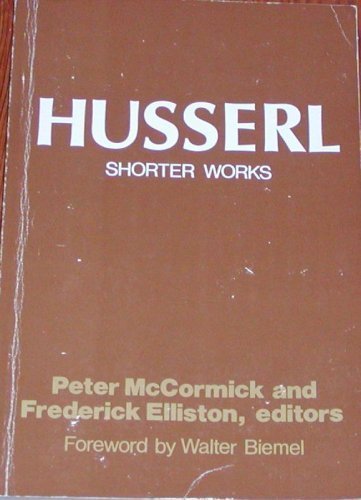 Cover of Shorter Works