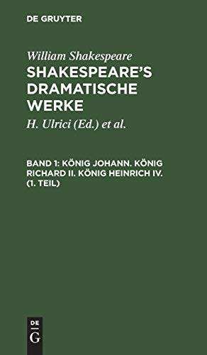 Cover of Konig Johann. Konig Richard II. Konig Heinrich IV.