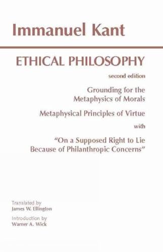 Cover of Grounding for the Metaphysics of Morals/Metaphysical Principles of Virtue