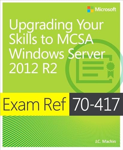 Cover of Exam Ref 70-417 Upgrading from Windows Server 2008 to Windows Server 2012 R2