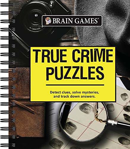 Cover of Brain Games - True Crime Puzzles