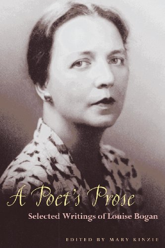 A Poet's Prose: Selected Writings