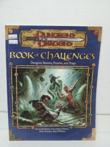 Cover of Book of Challenges: Dungeon Rooms, Puzzles, and Traps