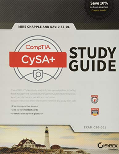 Cover of CompTIA CySA+ Study Guide: Exam CS0-001