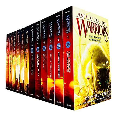 Cover of Warrior Cats Volume 13 to 24 Books Collection Set