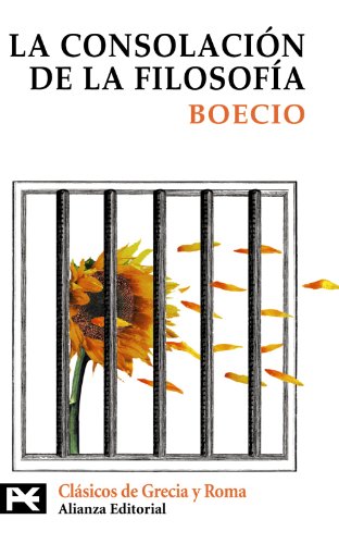Cover of La consolacion de la filosofia