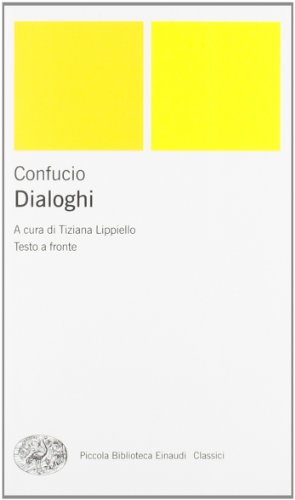 Cover of Dialoghi. Testo cinese a fronte