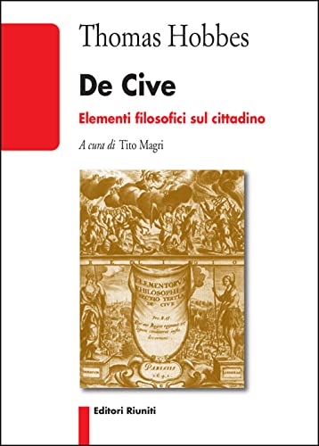 Cover of De cive. Elementi filosofici sul cittadino