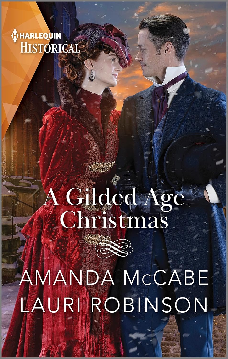 Cover of A Gilded Age Christmas: A Convenient Winter Wedding / The Railroad Baron's Mistletoe Bride