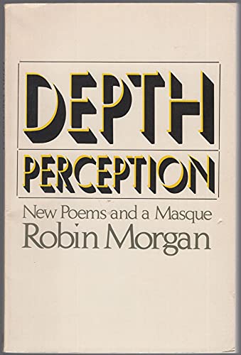 Cover of Depth Perception: New Poems and a Masque