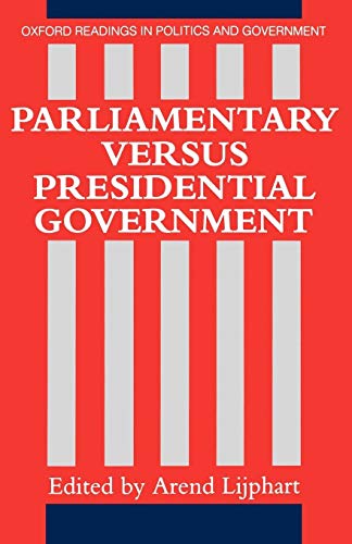 Cover of Parliamentary Versus Presidential Government