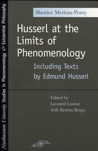Cover of Husserl at the Limits of Phenomenology (SPEP): Including Texts