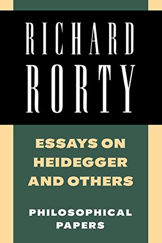 Cover of Philosophical Papers, Volume 2: Essays on Heidegger and Others