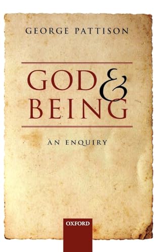 Cover of God and Being: An Enquiry