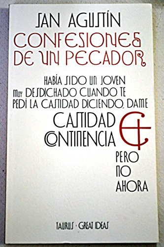 Cover of Confesiones de un pecador