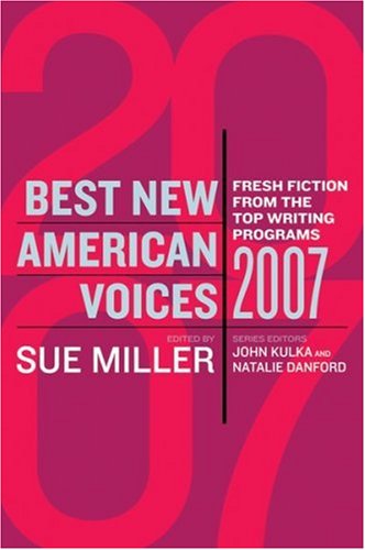 Cover of Best New American Voices 2007