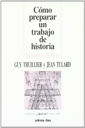Cover of Como Preparar Un Trabajo De Historia: