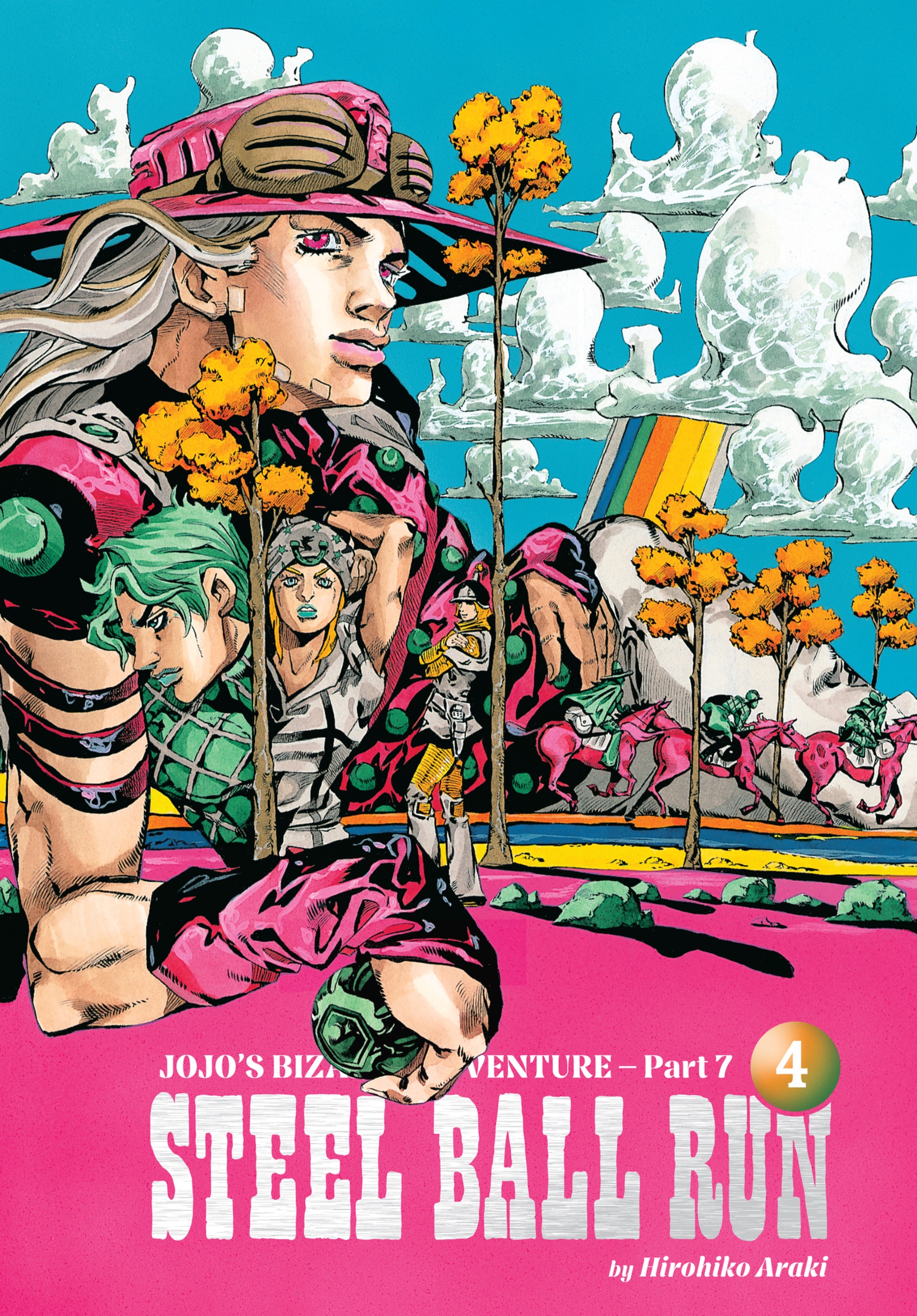 JoJo's Bizarre Adventure: Part 7--Steel Ball Run (Deluxe Edition), Vol. 4