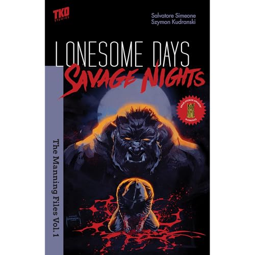 Cover of Lonesome Days, Savage Nights