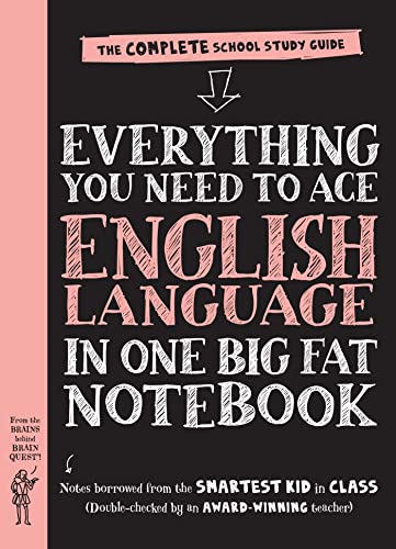 Cover of Everything You Need to Ace English Language in One Big Fat Notebook: The Complete School Study Guide